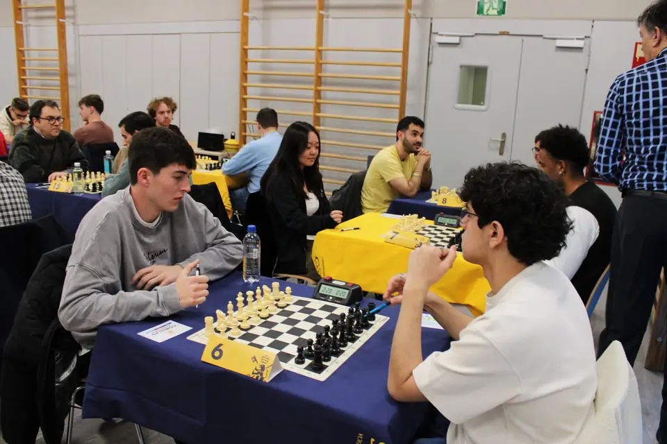 Chess tournament at Comillas